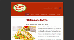Desktop Screenshot of bettysbuffalo.com